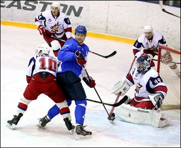 30 января 2015 года. Волжск. Регулярный чемпионат ВХЛ. Ариада - Ижсталь - 0:2