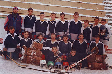 10 – Андрей Копысов с юными воспитанниками