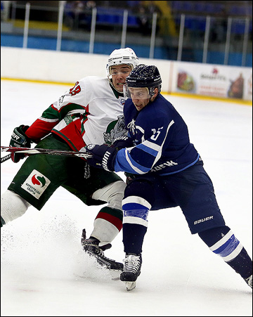 16 октября 2015 года. Воронеж. Регулярный чемпионат ВХЛ. Буран - Барс - 2:3