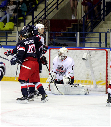 29 сентября 2015 года. Курган. Регулярный чемпионат ВХЛ. Зауралье - Челмет - 3:0