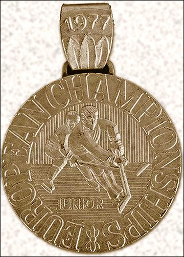 Бронзовая медаль Чемпионата Европы U-19, 1977 год