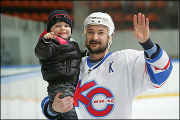 2009 год. Дмитрий Гоголев с сыном Георгием