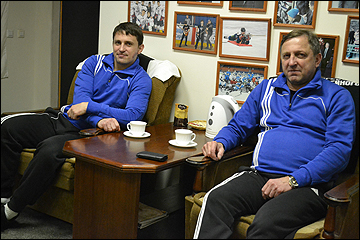 Вадим Аверкин (слева) и Игорь Аверкин