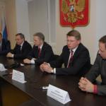 Визит руководства КХЛ и ВХЛ в Саров