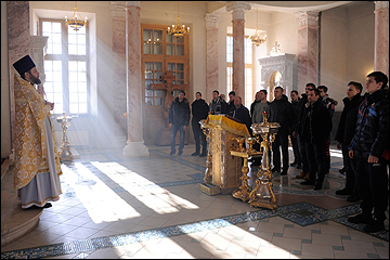 ХК "Рязань" в Сретенском монастыре