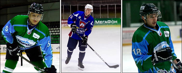 Александр Титов, Денис Полюдов и Артем Гареев