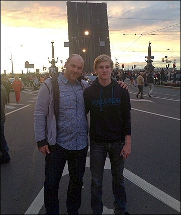 Андрей Николишин (слева) и Александр Николишин