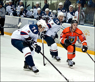 22 октября 2014 года. Ангарск. Регулярный чемпионат ВХЛ. Ермак - ХК Саров - 3:1 22 октября 2014 года. Ангарск. Регулярный чемпионат ВХЛ. Ермак - ХК Саров - 3:1