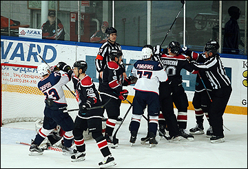 13 февраля 2016. Рубин - ХК Саров