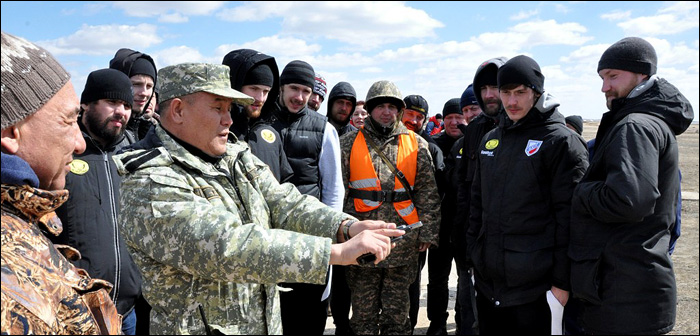 Сарыарка побывала на полигоне