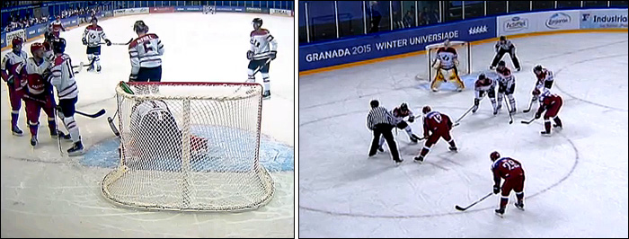 7 февраля 2015 года. Гранада. XVII Зимняя Универсиада. Групповой этап. Россия - Канада - 3:5