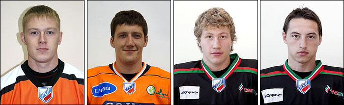 Виталий Жиляков, Максим Юшков, Ленар Мансуров и Тимур Барабанов