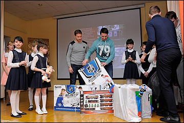 ХК "Рязань" в интернате в Михайлове