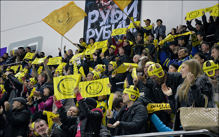 23 апреля 2014 года. Караганда. Плей-офф. Финал. Матч № 4. Сарыарка - Торос - 2:4